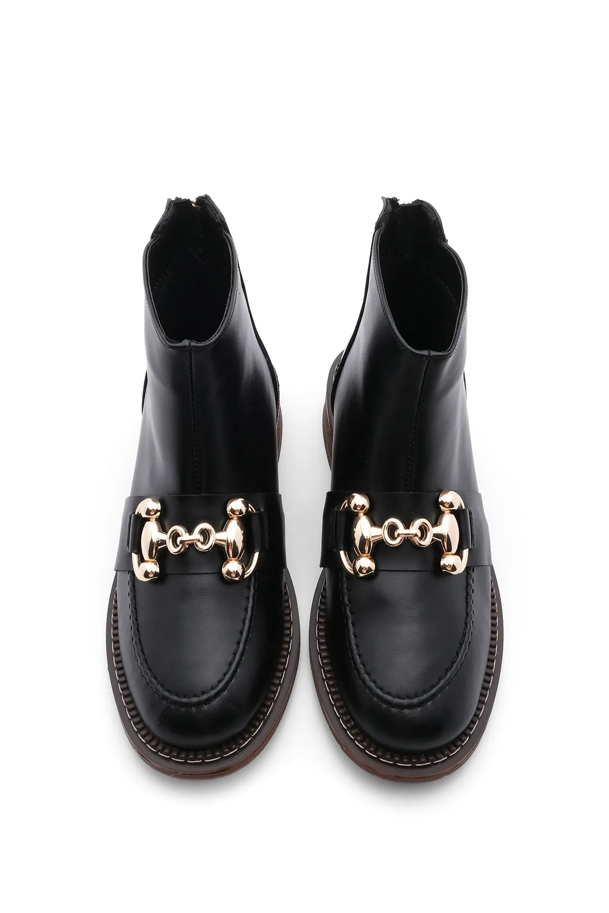 Marjin  Stiefelette - Schwarz - Flacher Absatz