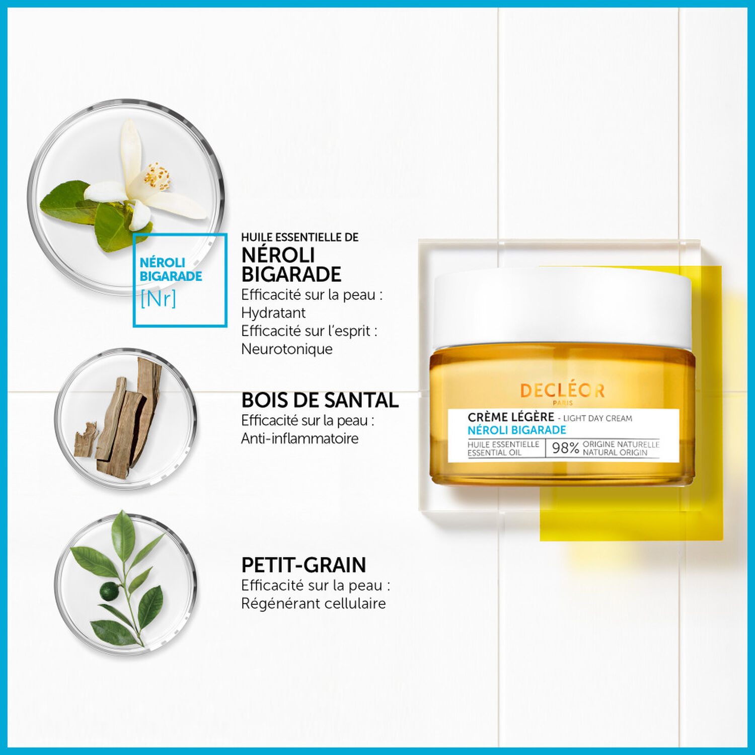 Decléor Néroli Bigarade Crème Lègère Hydratante 50 ml