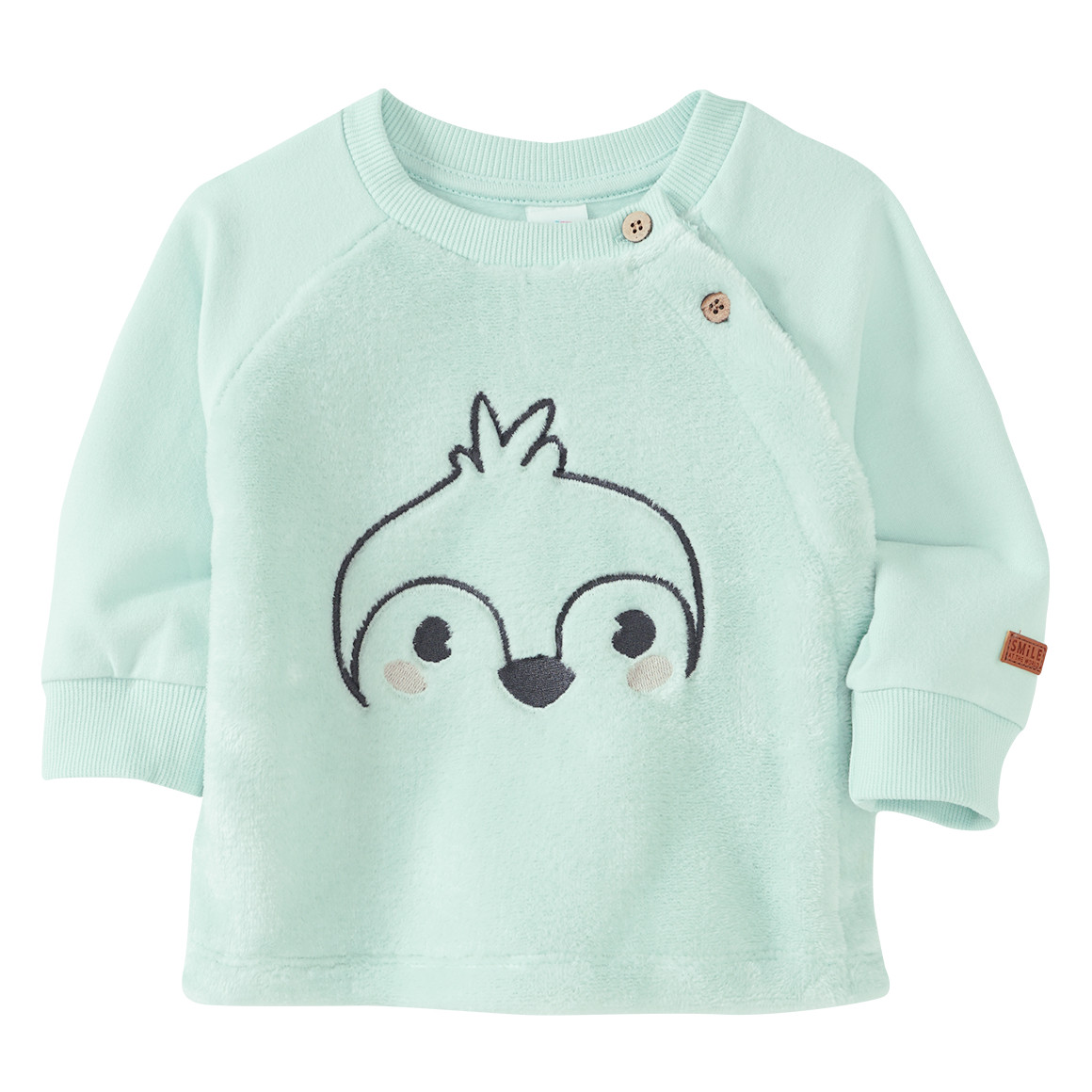 Newborn Schlafanzug aus Plüsch