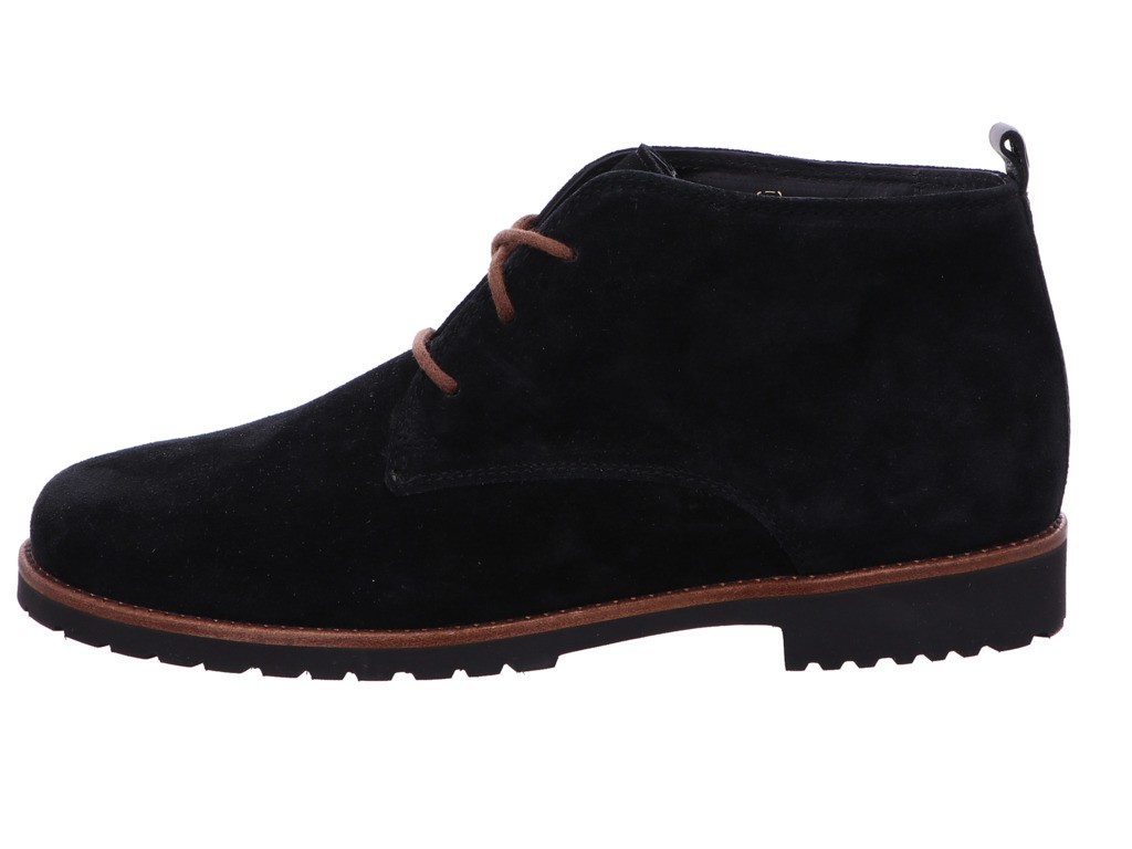 GANTER Schnür-Stiefeletten schwarz FRIDA