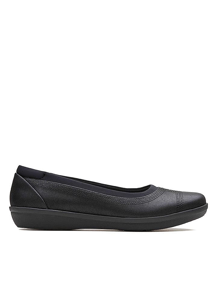 Clarks Ballerinas in Schwarz günstig kaufen 39,5