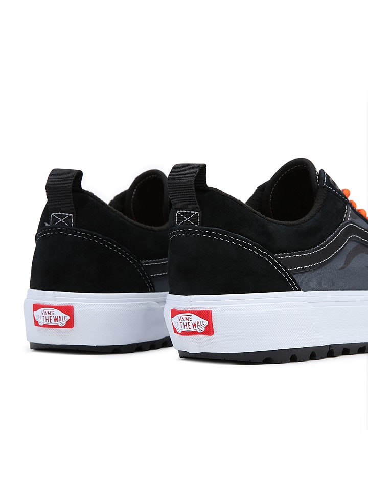 Vans Leder-Sneakers in Schwarz/ Dunkelblau günstig kaufen