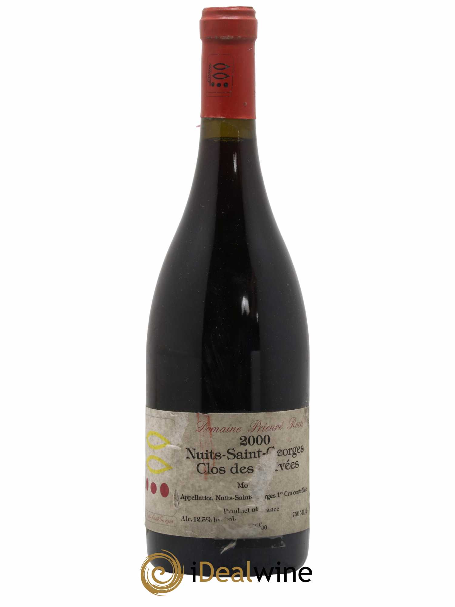 Nuits Saint-Georges 1er Cru Le Clos des Corvées Prieuré Roch  2000 - Lot de 1 Bouteille
