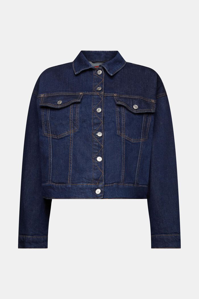 Premium-Jeansjacke im Truckerstil