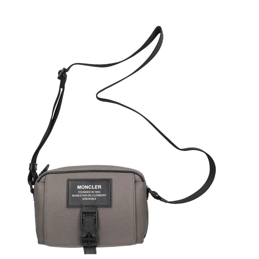 Moncler - Cross Body Bag NAKOA Canvas - grau