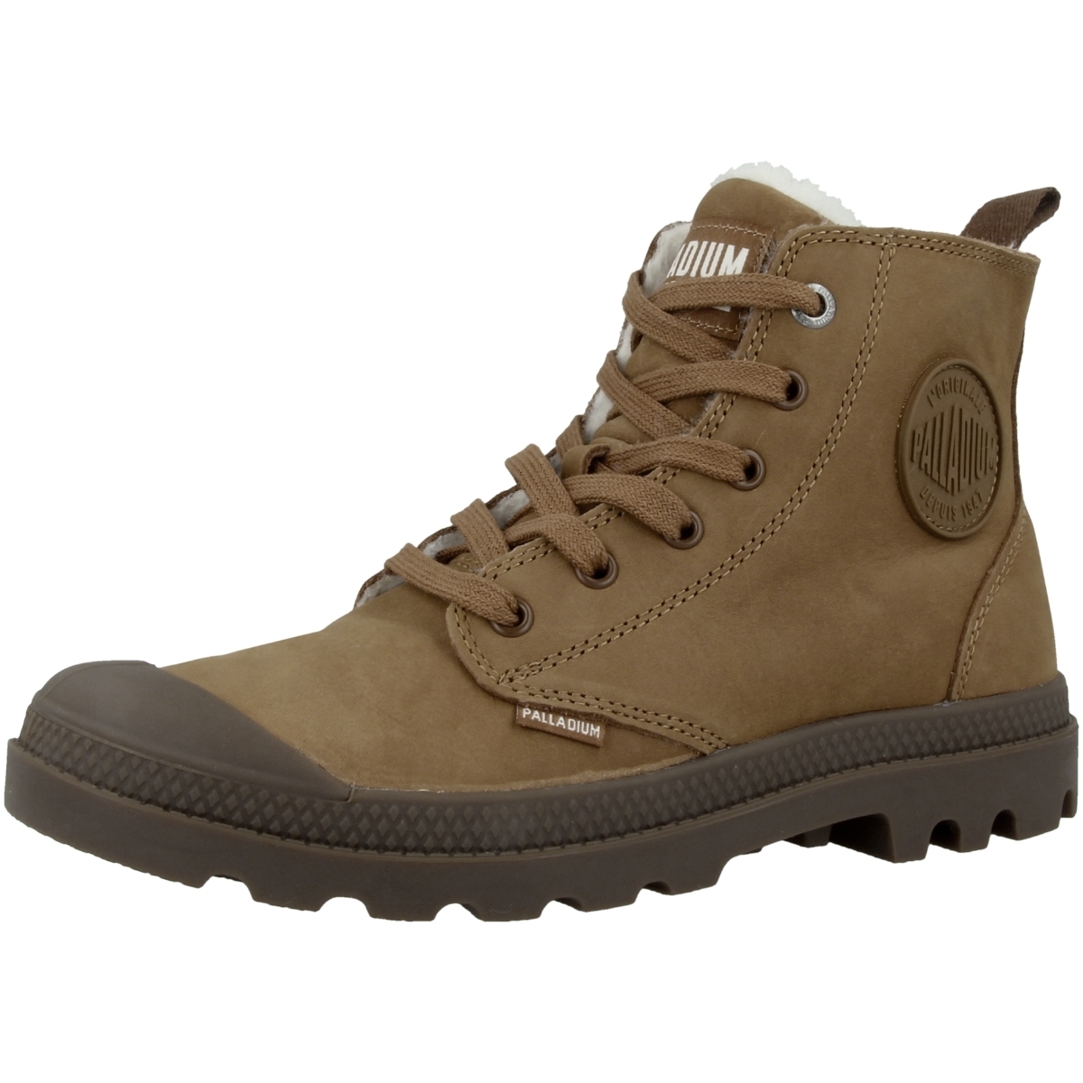 Palladium Pampa Hi Zip WL Schnürboots braun