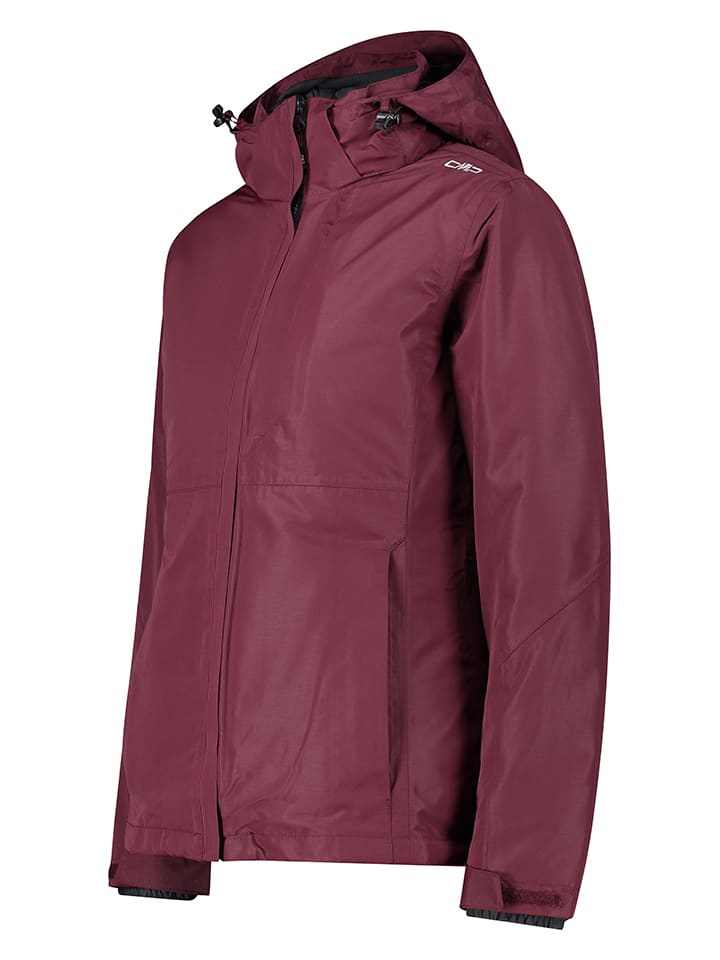 CMP 3in1-Funktionsjacke in Bordeaux/ Schwarz günstig kaufen