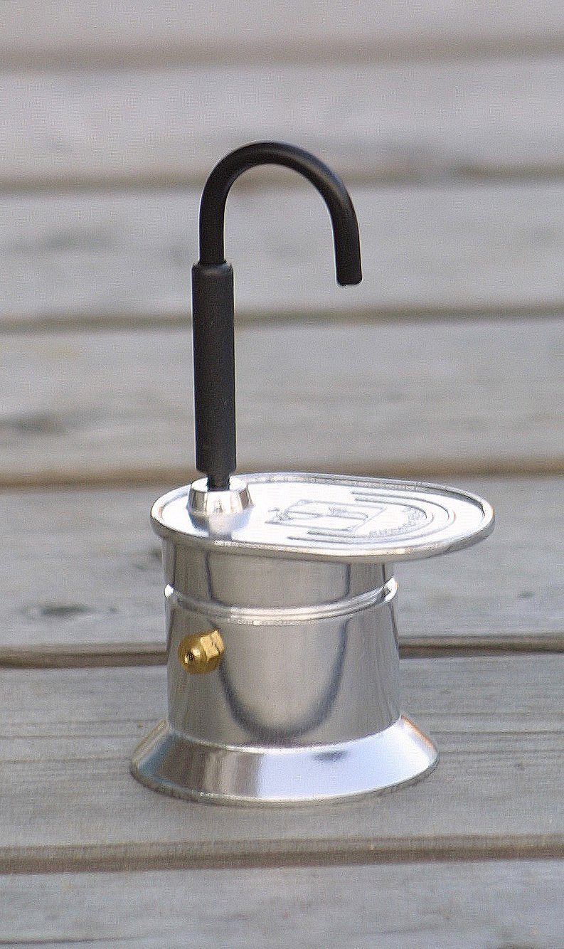 Basic Nature Espressokocher BasicNature Espresso Maker 'Alu' - 1 Tasse