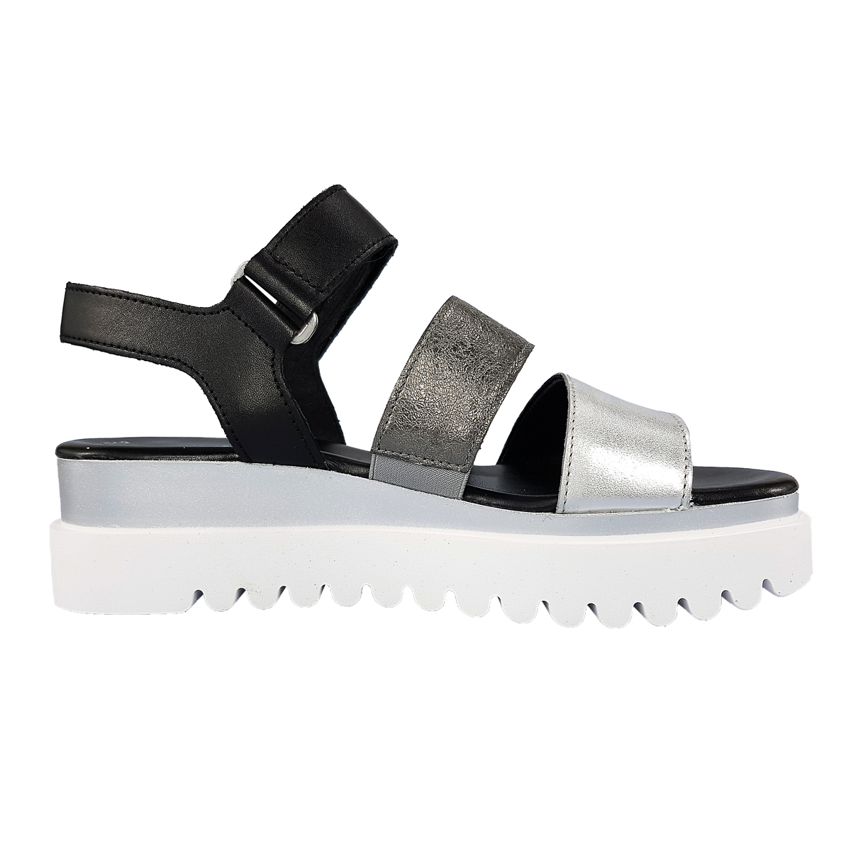 Gabor 24.610.61 Schwarz 61 silber/stone