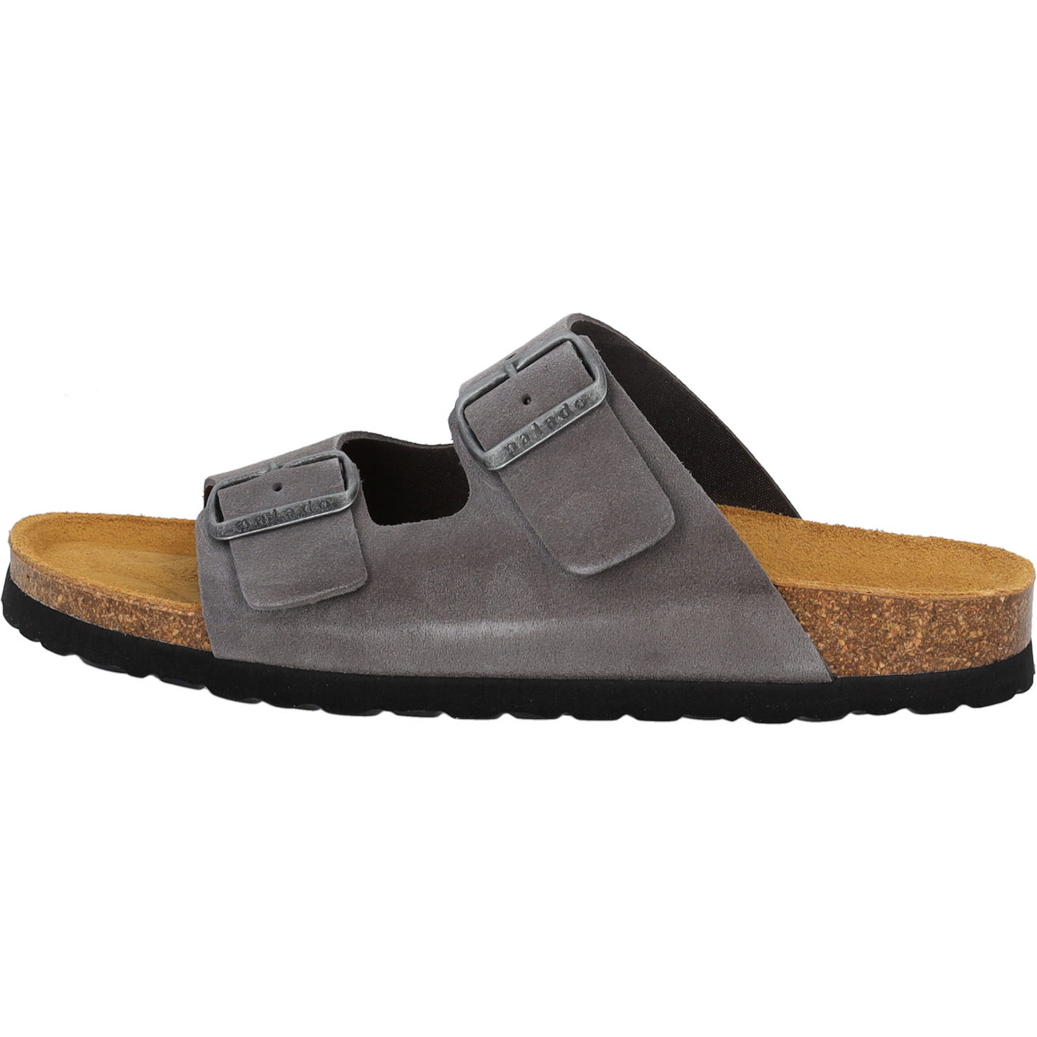 Palado Korfu Premium Leather Herren, Pantoletten, Herren, Grau
