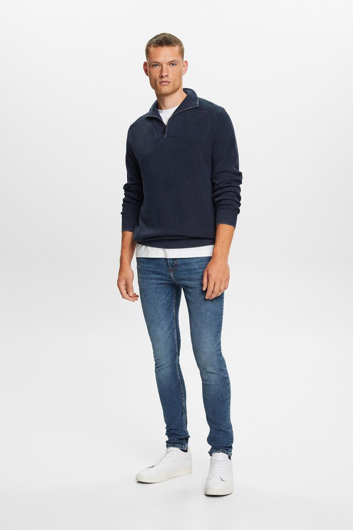 Skinny Jeans mit mittlerer Bundhöhe