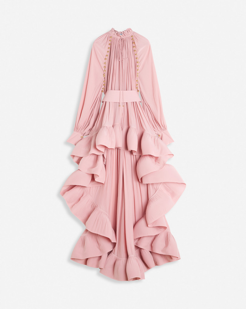 ROBE CHARMEUSE ASYMÉTRIQUE