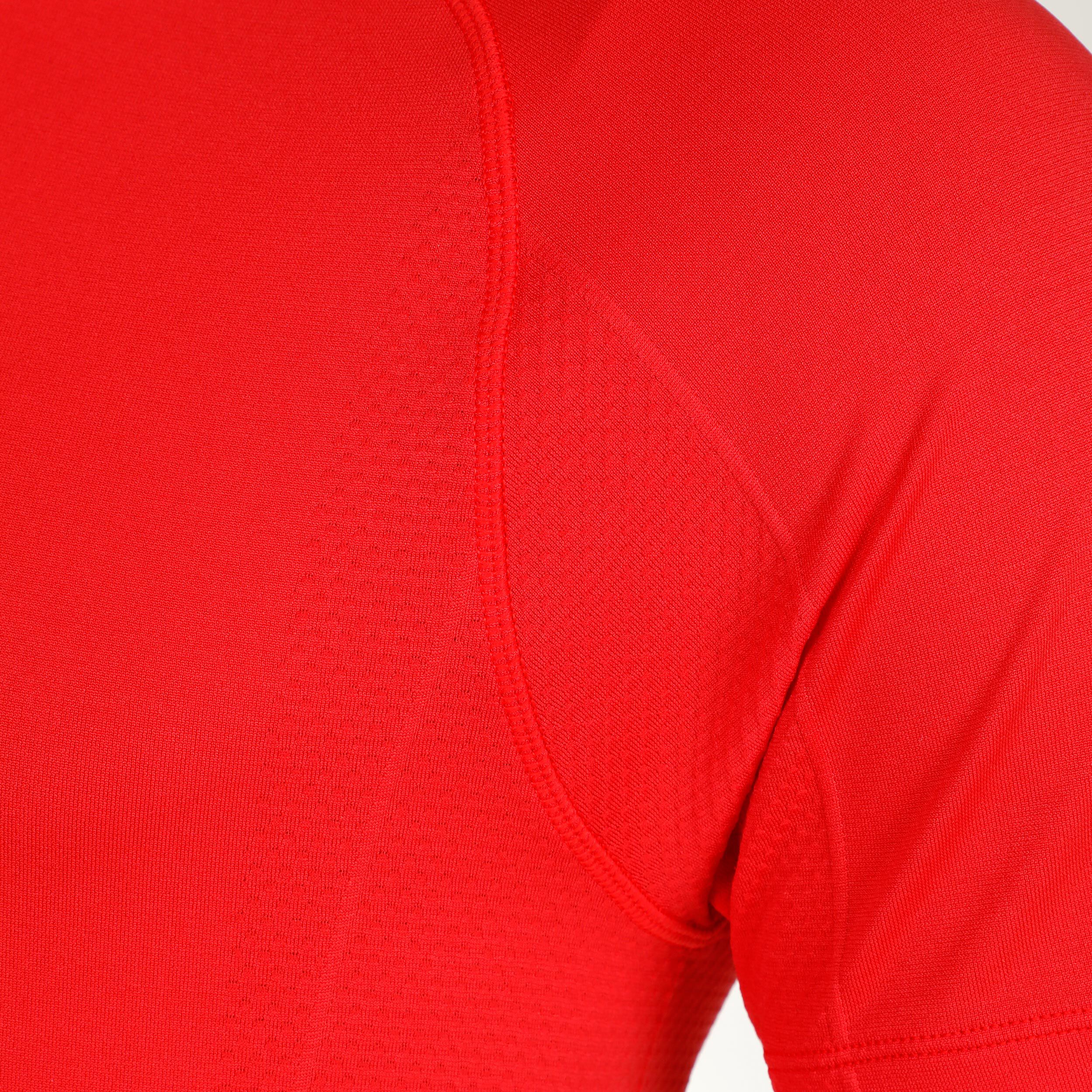 Team Players Seamless Crew T-Shirt Herren - Rot