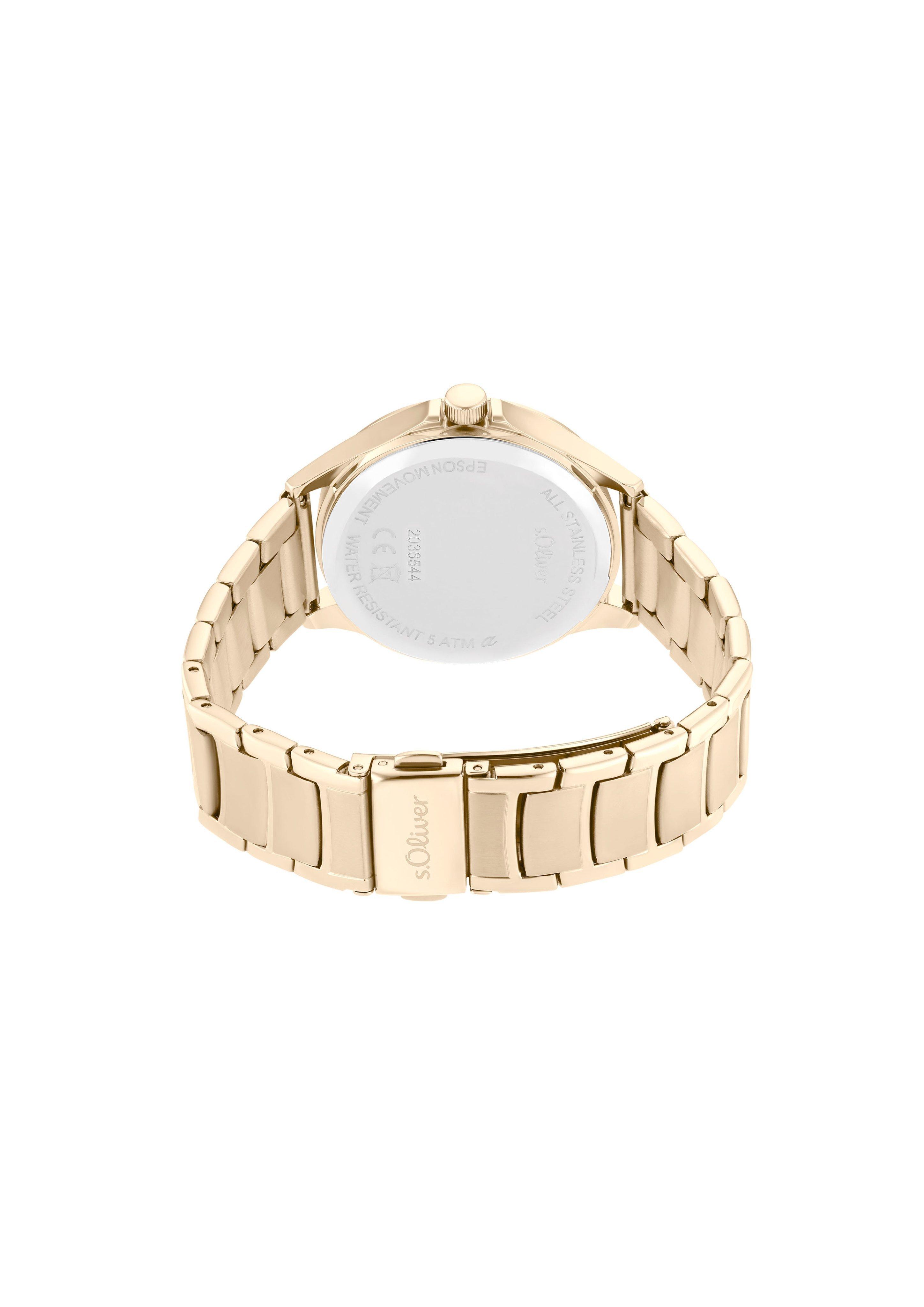 Armbanduhr mit Metallband  6009010-19B0