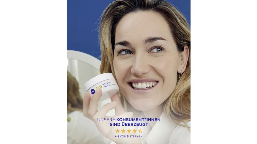 NIVEA Q10 Anti-Falten Beruhigende Tagespflege Sensible Haut LSF15 50 ml