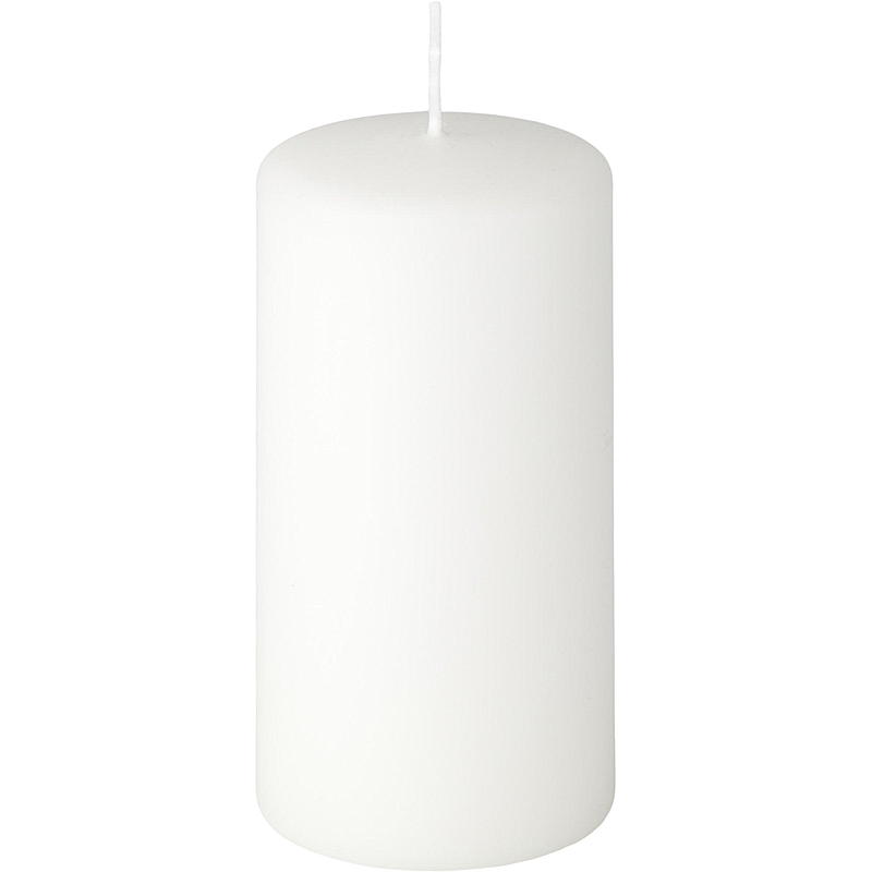Vie Home Kubbelys 4-pk 6,8x13 cm hvit