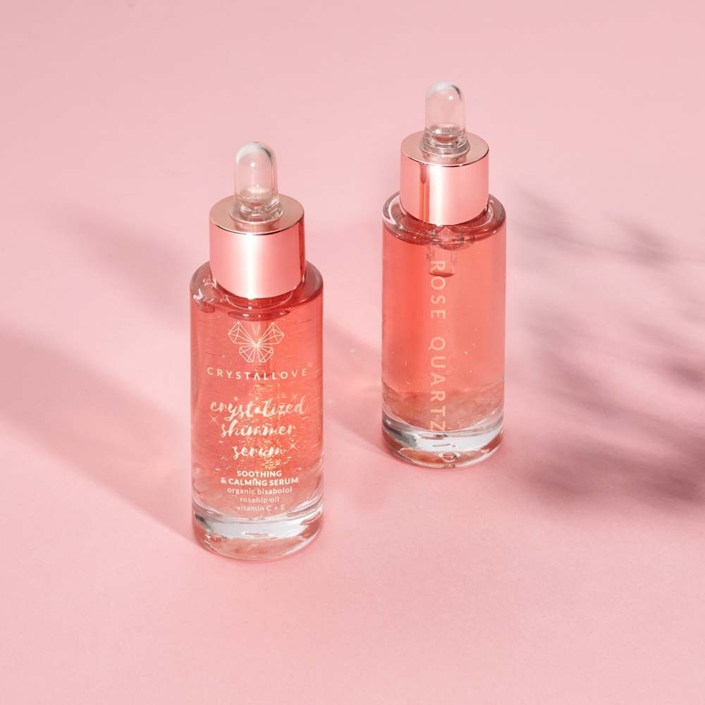 Crystallove Rose quartz shimmer
