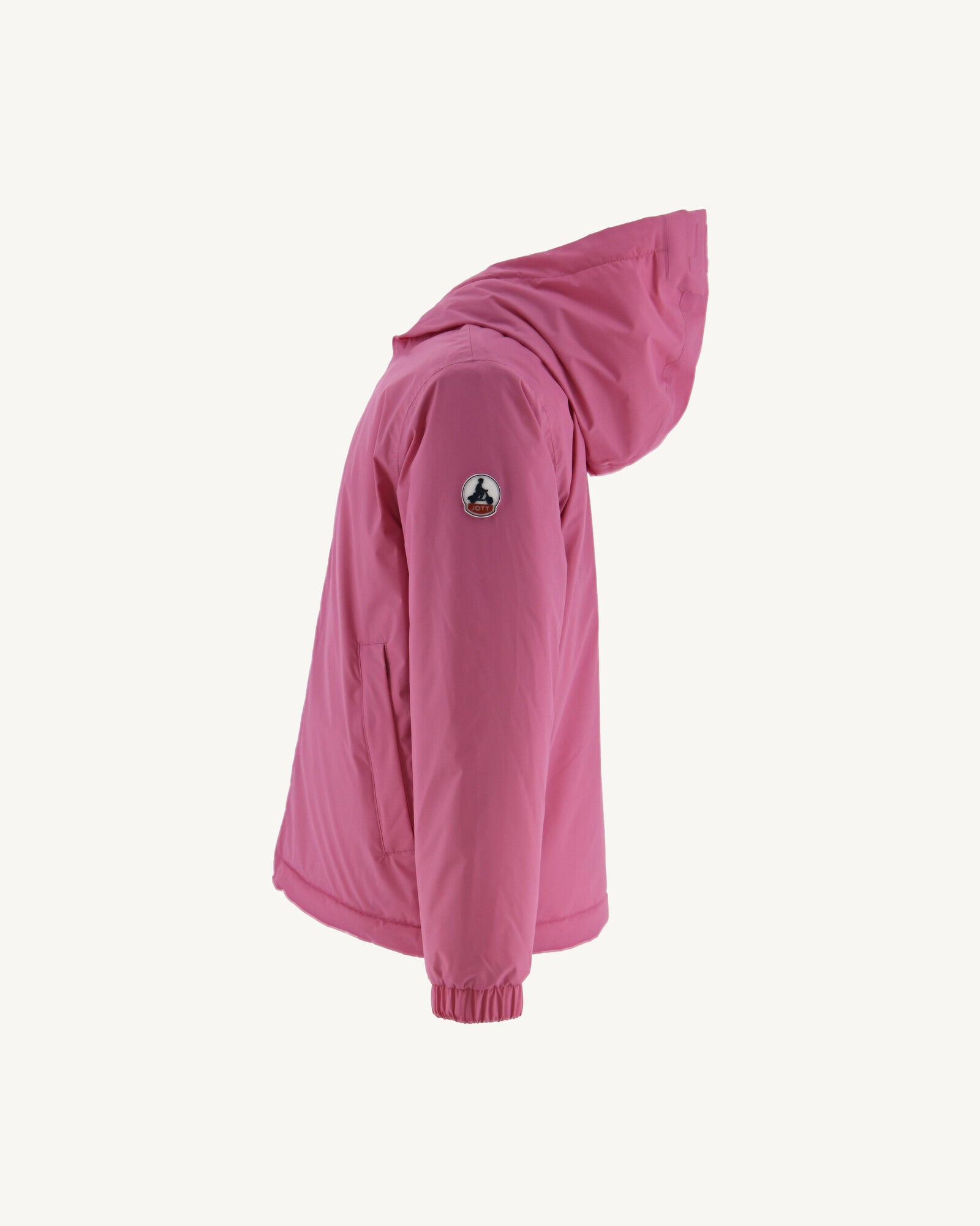 Doudoune Ultralight réversible à capuche Rose intense/Rose clair enfan