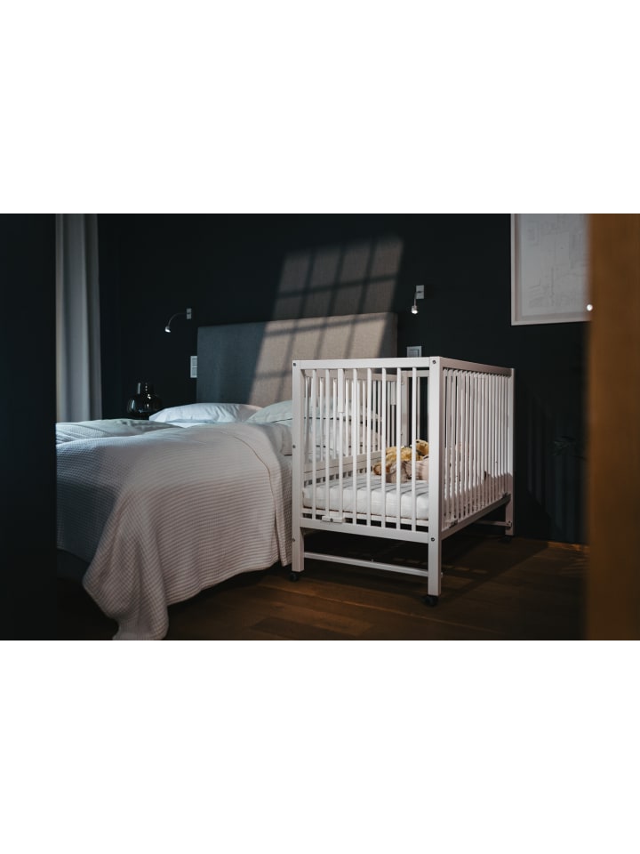 tiSsi tiSsi® XXL Anstell- / Beistellbett  HAJO Buche WEISS  124x64 cm günstig kaufen onesize