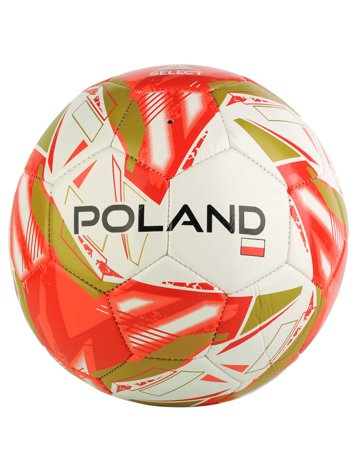 Select Select Poland Flag Ball in Weiß günstig kaufen