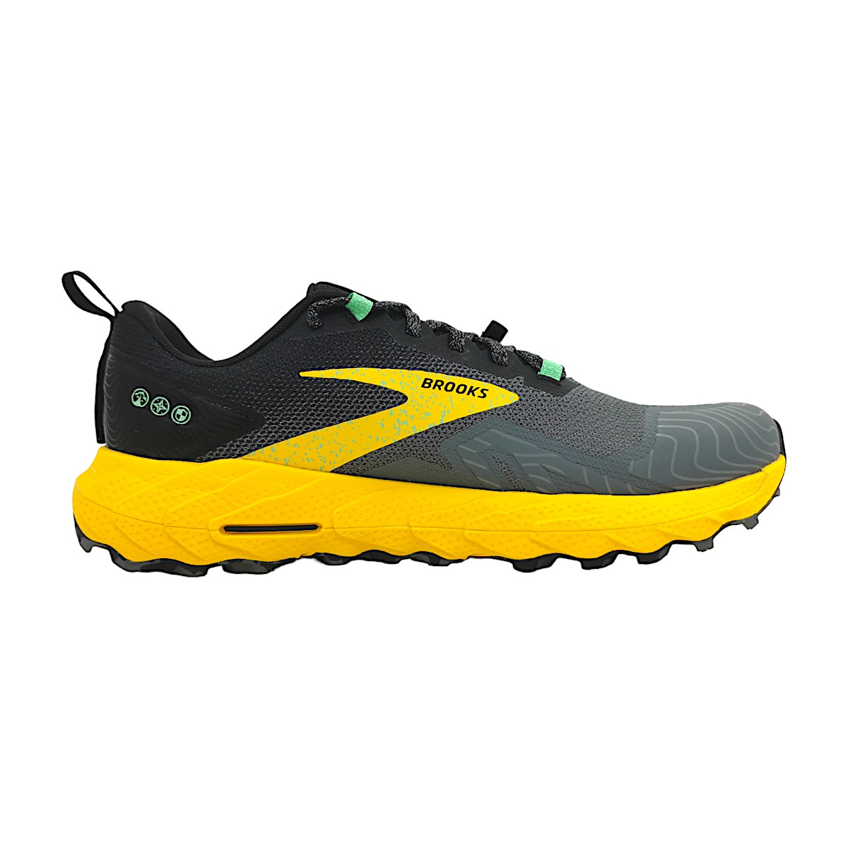 Brooks Cascadia 17 1104031D-333 Grau 333 Lemon/ Black
