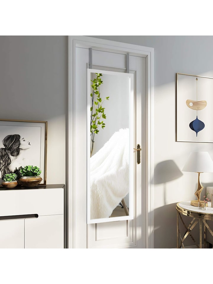 COSTWAY Wandspiegel in Weiß günstig kaufen 120 cm
