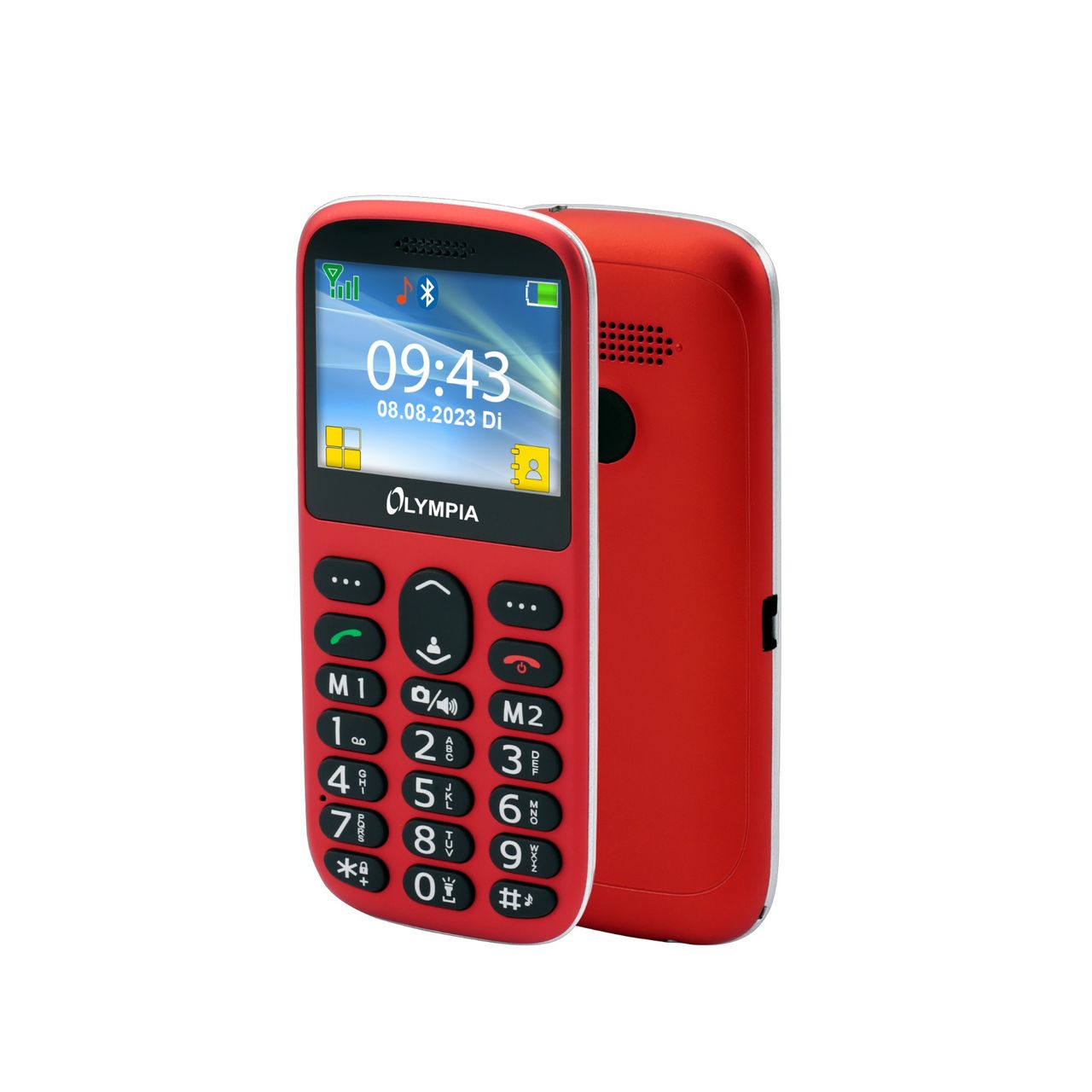 Olympia Mobiltelefon OLYMPIA Sun 2G rot