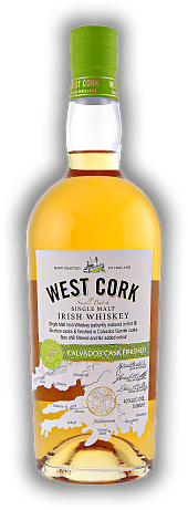 West Cork Single Malt Calvados Cask Finish West Cork Single Malt Calvados Cask Finish  0,7	 Liter - Vol 43%