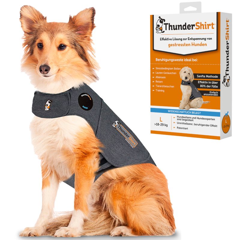 ThunderShirt Beruhigungsweste, grau zu TOP-Preisen