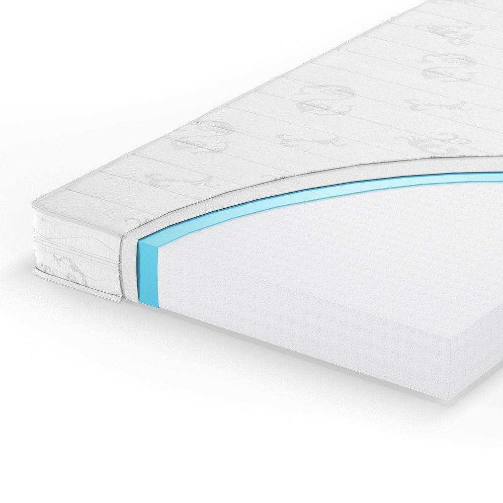 Komfortschaummatratze Calma Comfort Kaltschaummatratze 70x140 Kinder H2, VitaliSpa®, 11 cm hoch