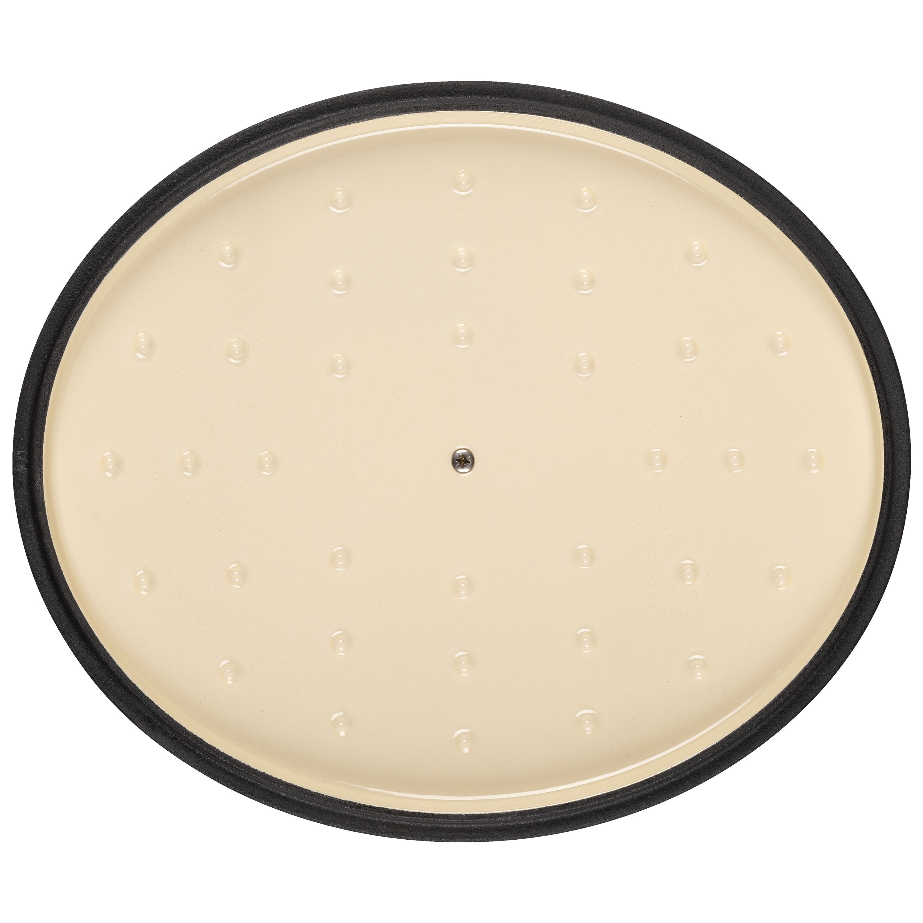 Cocotte 33 cm, oval, Schwarz, Gusseisen