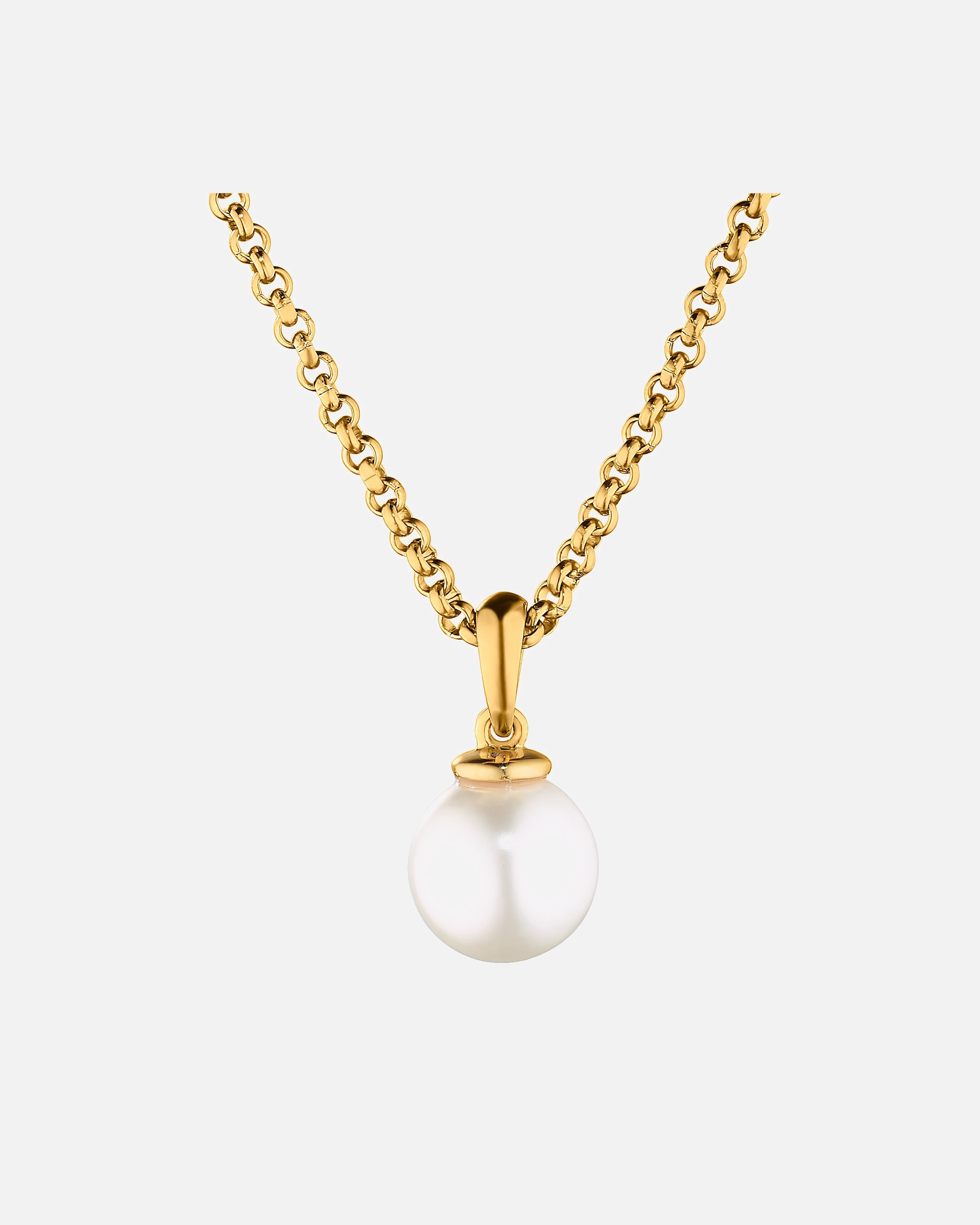 Heideman Gold Color Pearl Necklace