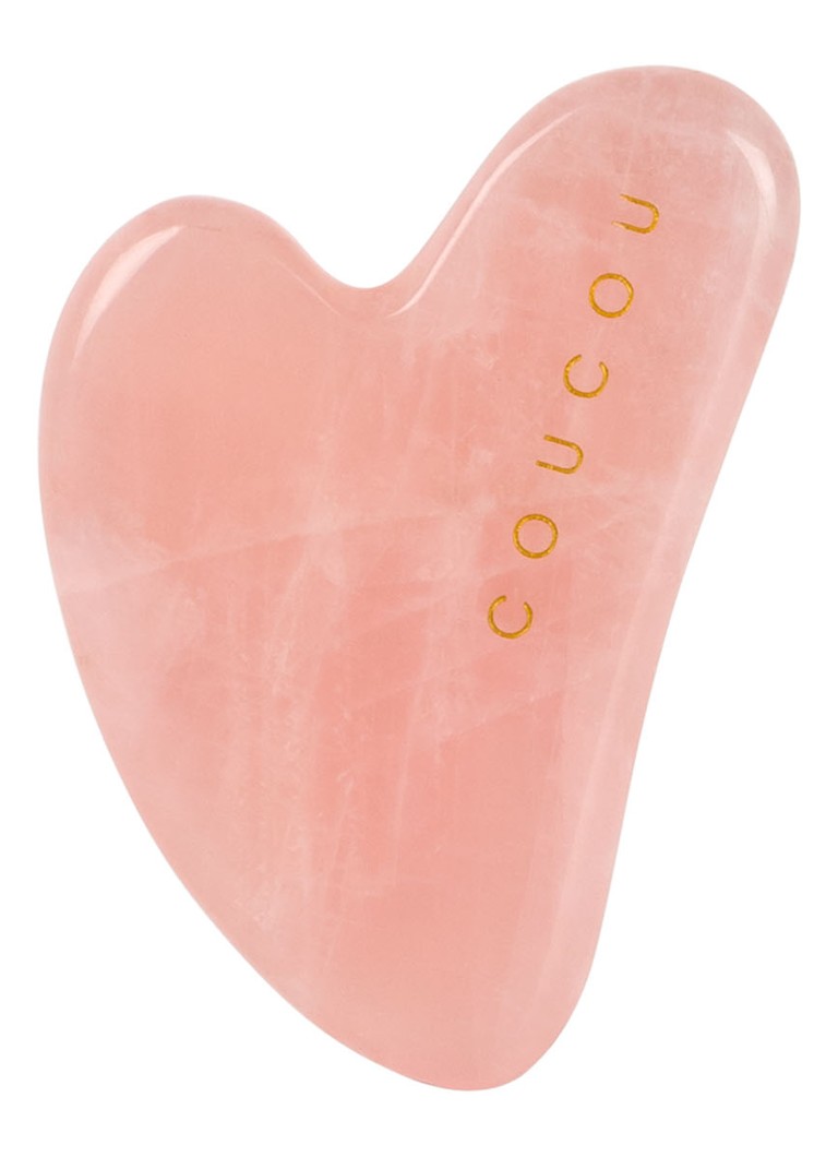 The Coucou Club Coucou Gua Sha – urządzenie do masażu z kwarcu różowego