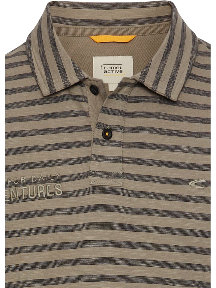 Camel Active Poloshirt in Khaki günstig kaufen