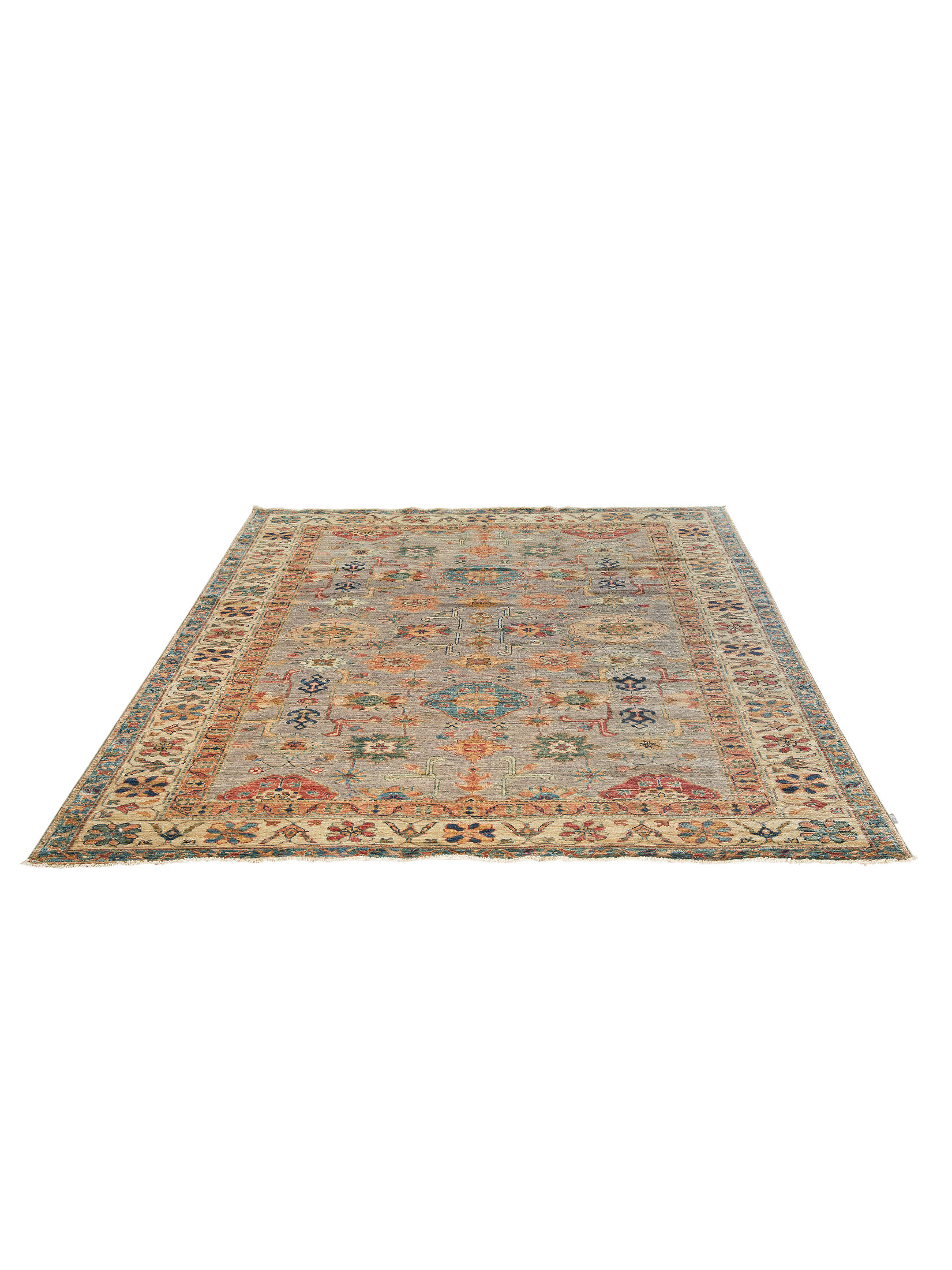 Kazak Ghazni ca. 204 x 260 cm, Unikat / Einzelstück