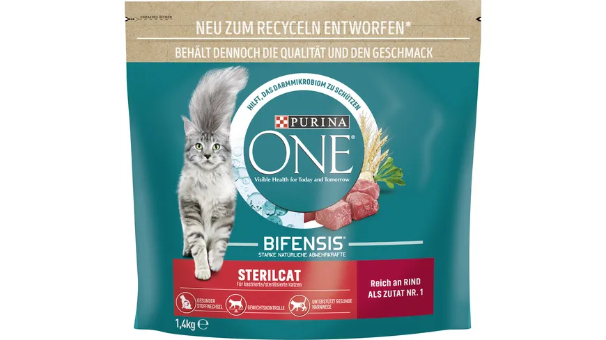 PURINA ONE® Sterilcat Rind 1.4 kg