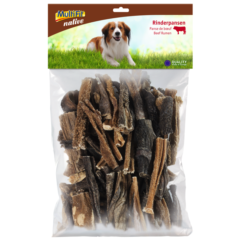 MultiFit Snacks MultiFit native Rinderpansen 1 kg