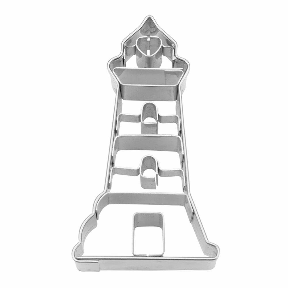 STÄDTER Ausstechform Leuchtturm 6 cm, Edelstahl