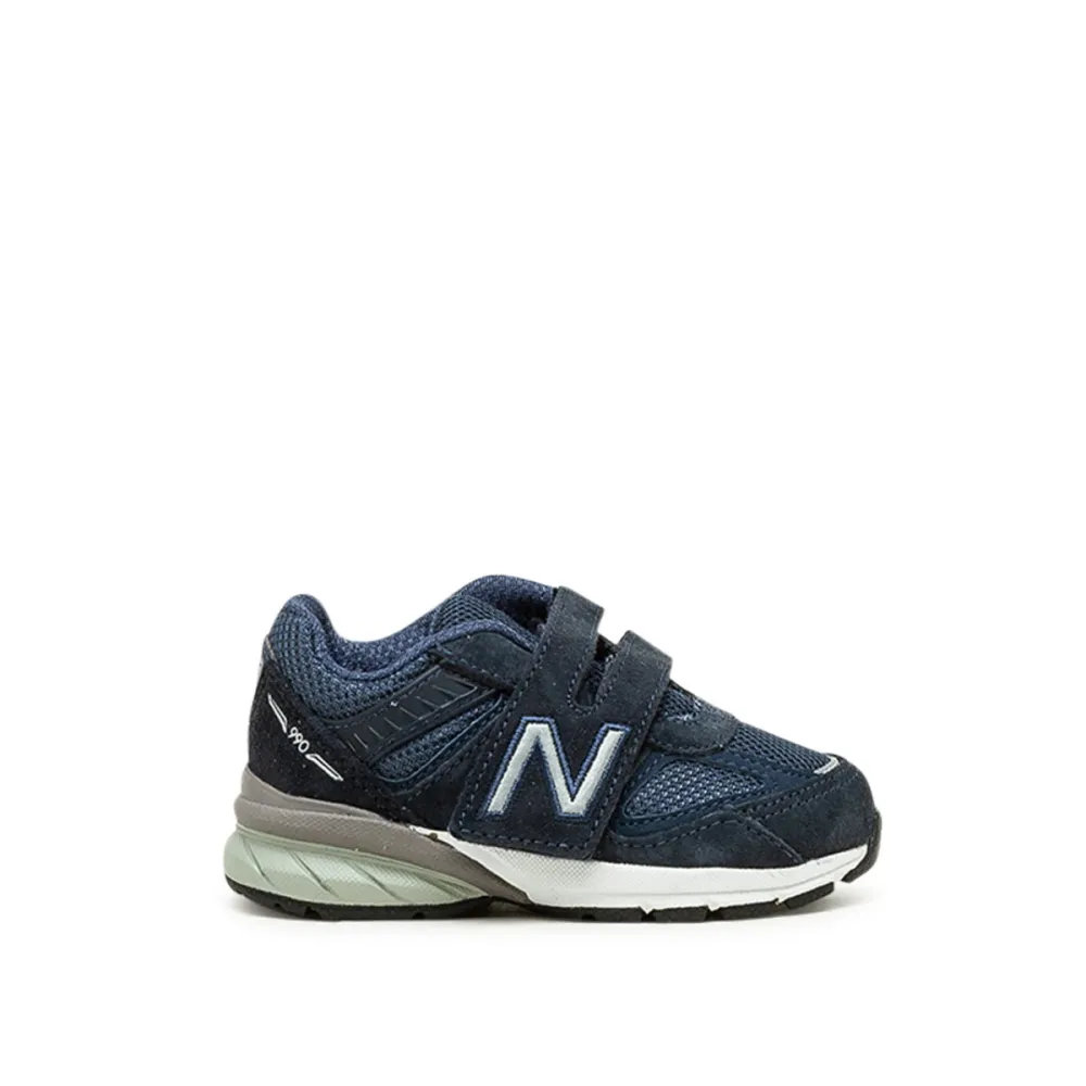 New Balance InfantBoys 990v5 Hook and Loop IV990NV5 / blau