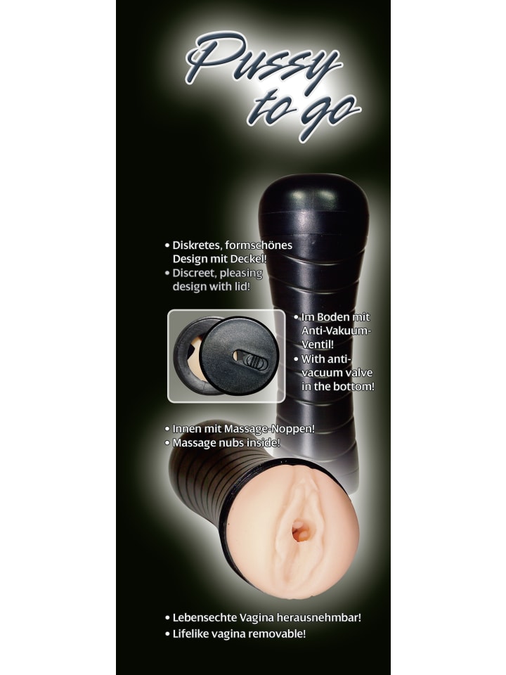 You2Toys Masturbator Pussy to go in natur günstig kaufen 27 cm