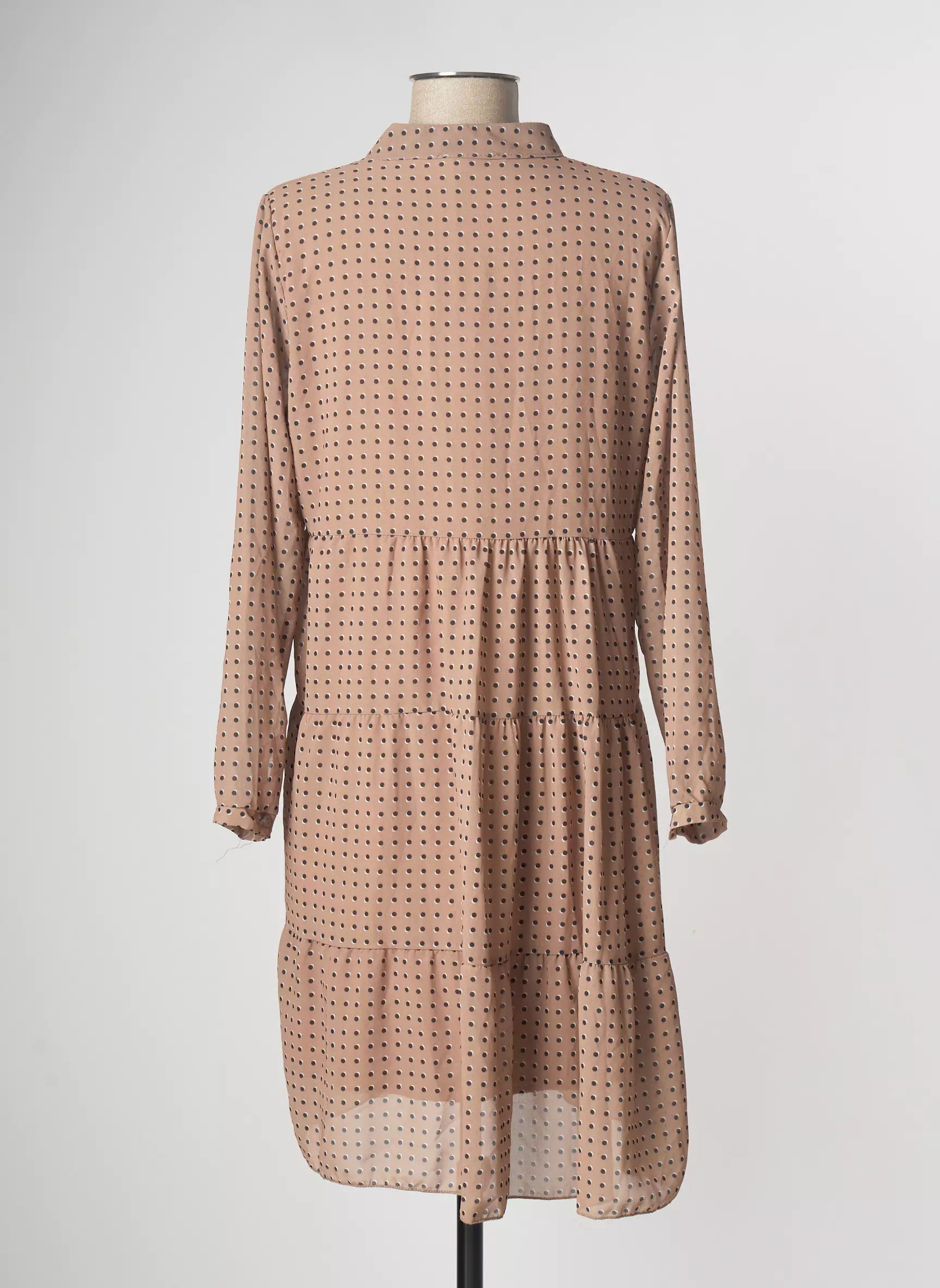 Zabaione Robes Mi Longues Femme couleur beige