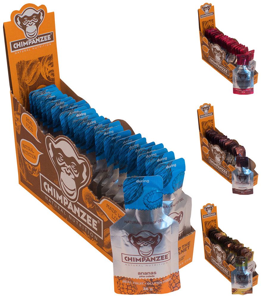 Chimpanzee Energy Gel Vegan 25x35g Box kaufen | Bike-Discount