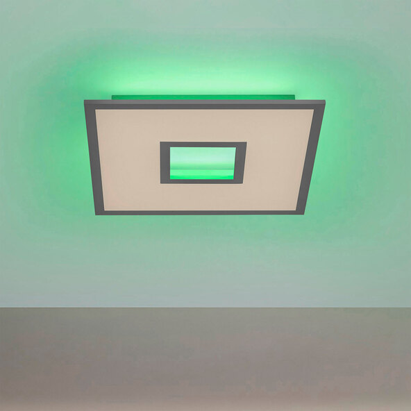 LED-Deckenleuchte RECESS, 45 x 45 cm