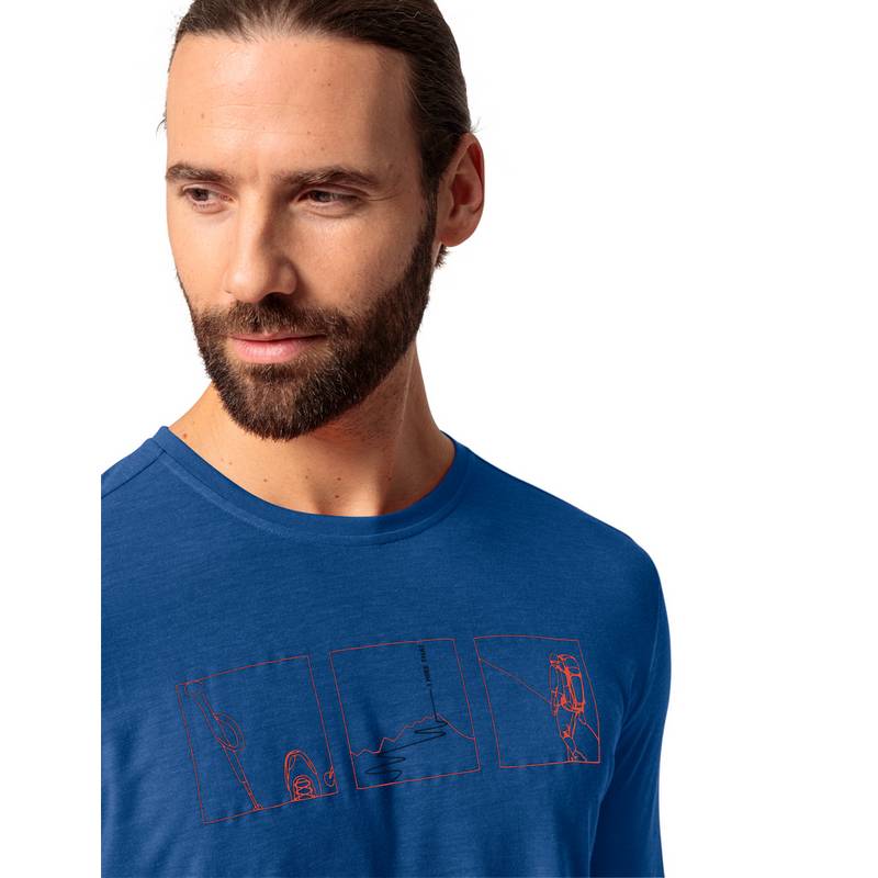 VAUDE Men's Rosemoor LS T-Shirt III T-Shirt Herren