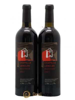 Madiran Chapelle l'Enclos 2001 - Lot de 2 Bouteilles