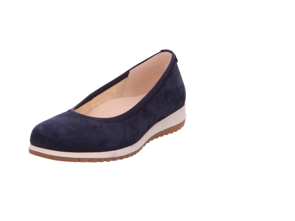 GABOR Ballerinas blau Gabor Comfort sportliche Ballerinas 42.4