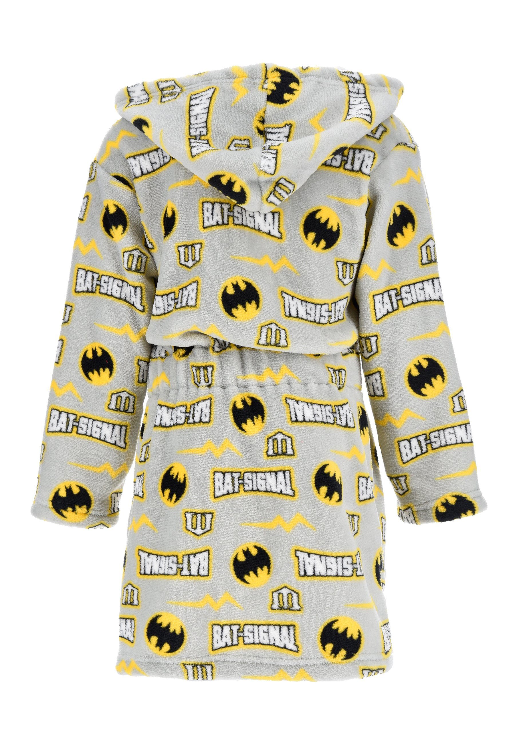 Batman Kinderbademantel Bat-Signal Kinder Jungen Bademantel