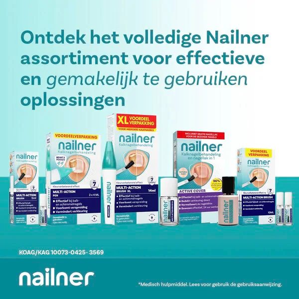 Nailner Multi-Action 2-i-1 Soppneglebørste 5ml