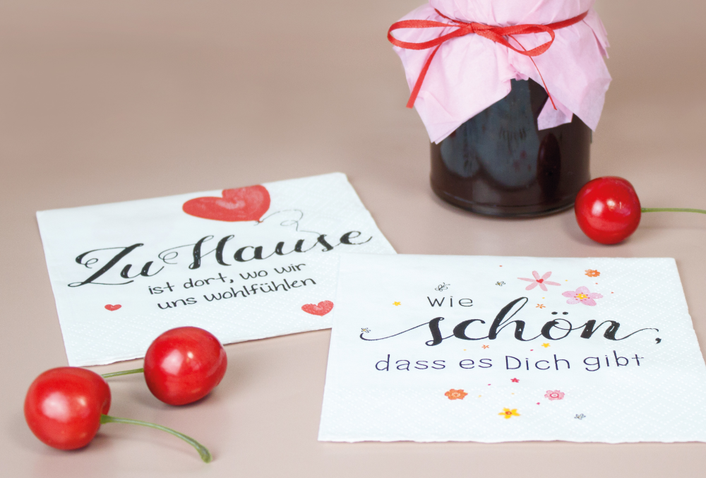 Servietten Atelier Wie schön