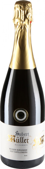 Weißer Burgunder Sekt brut - Weingut Hubert Müller